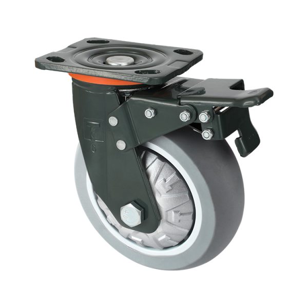 TAHK Heavy Duty Dark Grey TPR Wheel