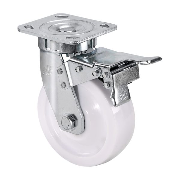 Heavy-duty limpact-resistant white diamond whee