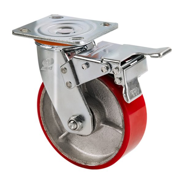 Heavy-duty Iron Core PU Wheel