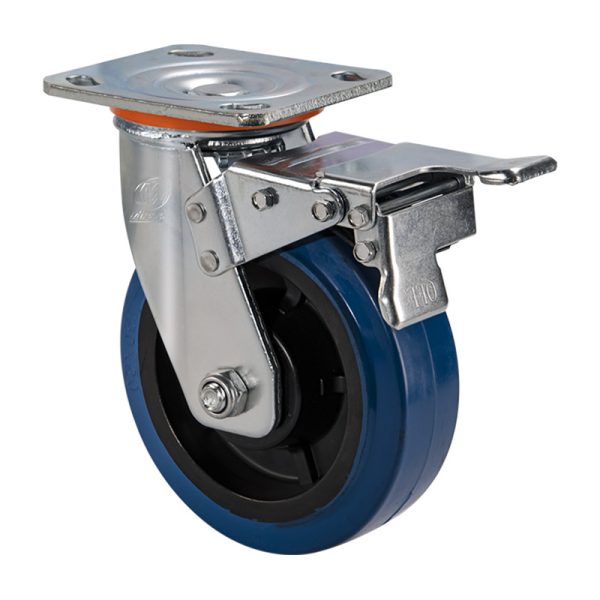 Heavy-duty Plastic Core Elastic Wheel