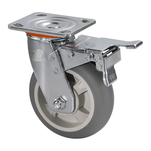 Mingwei Heavy-duty round edge Superman rubber wheel