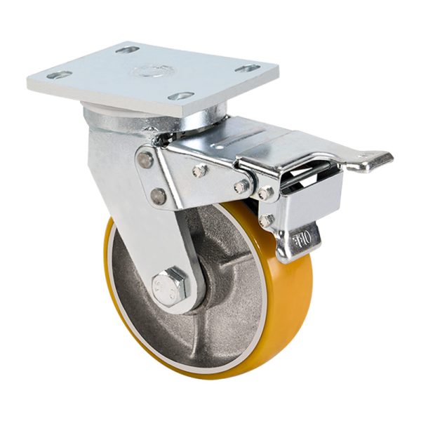 Overweight SHD-2 Yellow core PU caster
