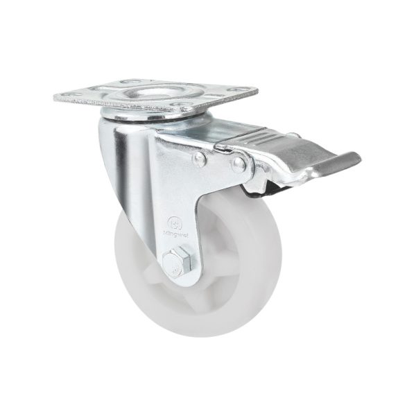Medium Duty PU caster wheel-white