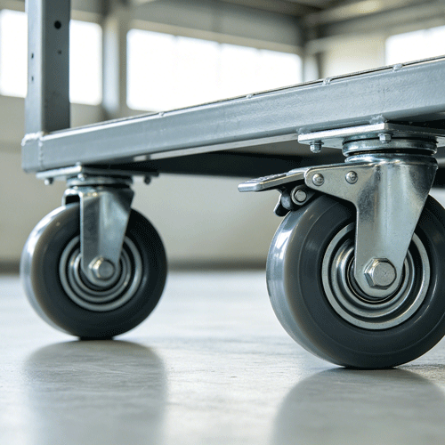 Swivel vs Rigid Casters: Mingwei Engineers Explain the Right Wheel Setup for Every Trolley