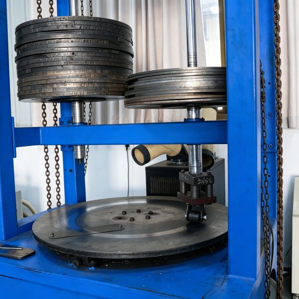 Caster walking testing machine