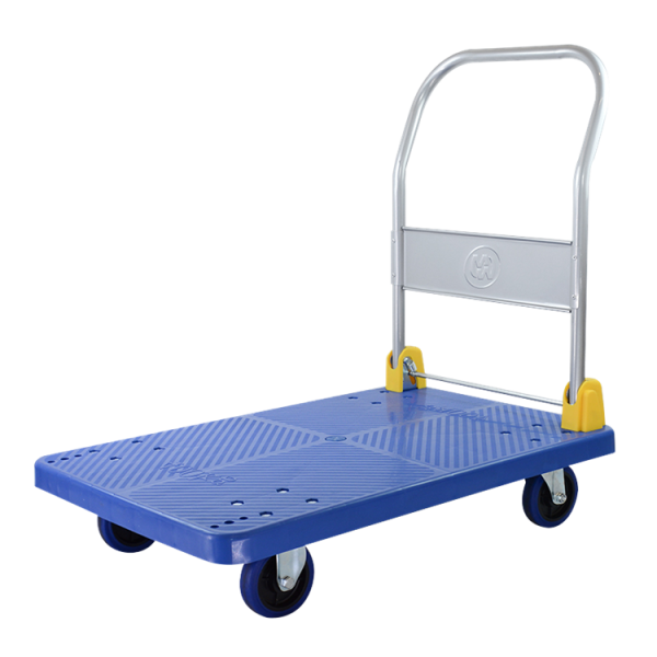 Foldable trolley- blue