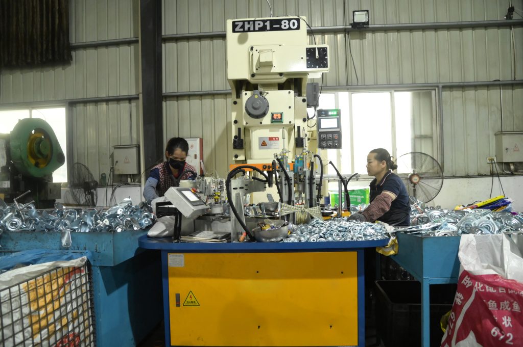 Riveting process